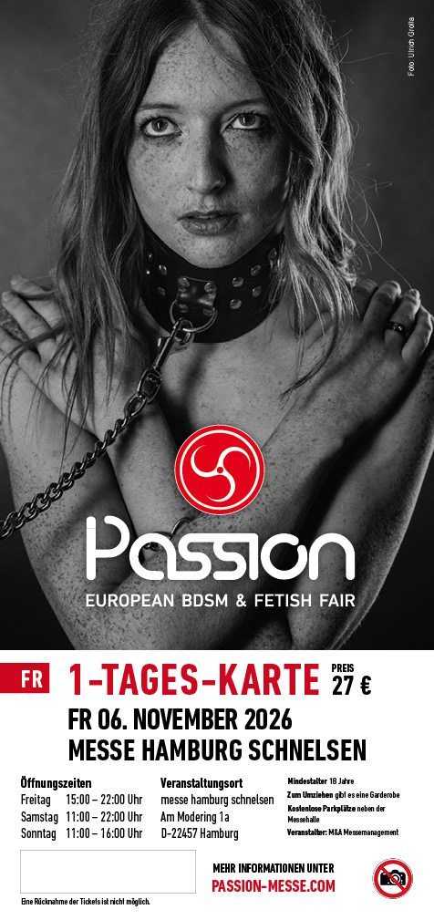 Passion Messe - 1-Day-Exhibition-Ticket Friday