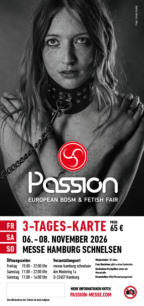Passion Messe - 3-Day-Exhibition-Ticket